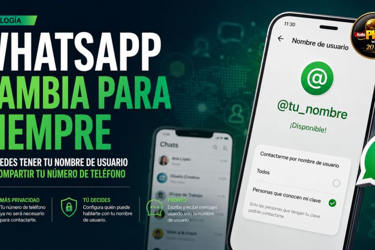 WhatsApp cambia para siempre: ya puedes tener un nombre de usuario sin compartir tu número